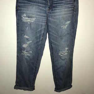 American Eagle  Boy Crop Jeans Size 8